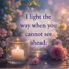 Card reading: I light the way when you cannot see ahead.