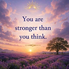 Card reading: You are stronger than you think.